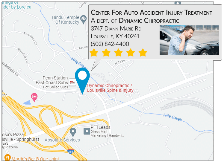 Center For Auto Accident Injury Treatment's location on google map